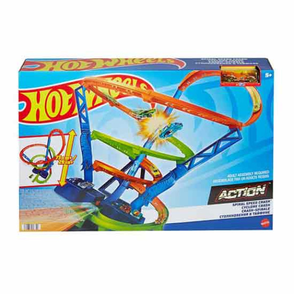 HotWheels Cyclone Crash